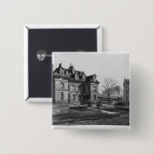 Maternite港王室の1905年の眺め 缶バッジ (正面&裏面)