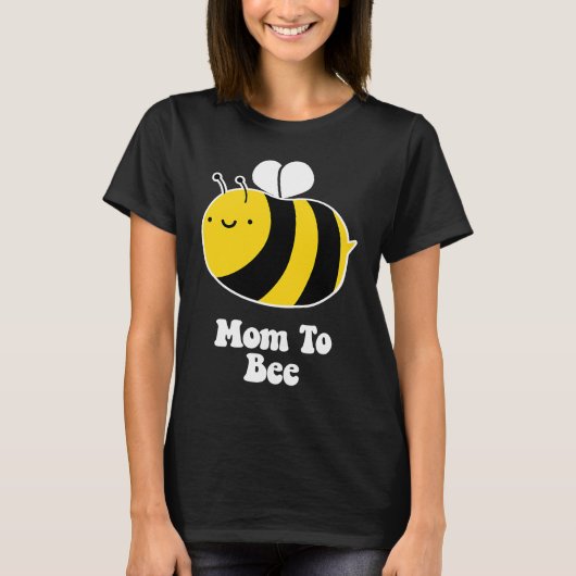 Maternity Pregnancy   Bumble Bee  MOM TO BEE Tシャツ (正面)