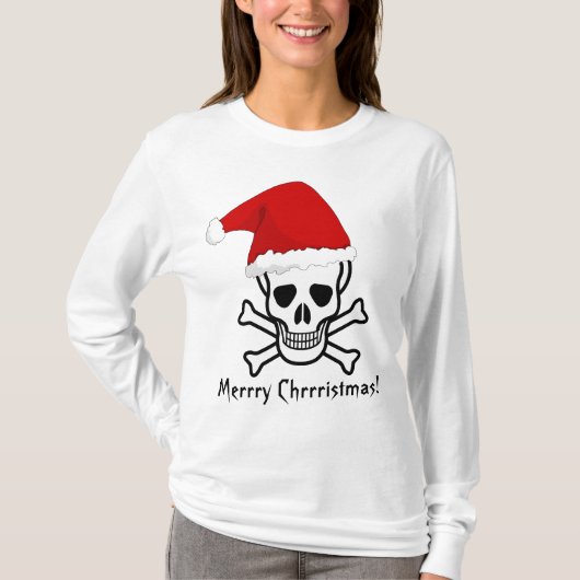 Mateyおもしろいな海賊メリークリスマス挨拶のArrrgh Tシャツ (正面)