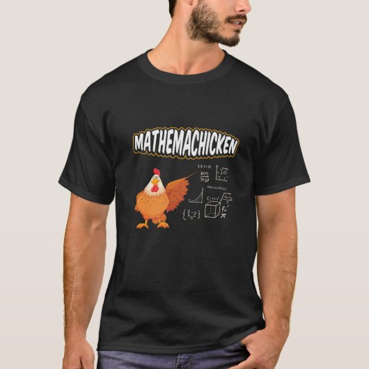 Mathおもしろい先生Find X数学先生 Tシャツ (正面)