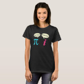 Mathことわざ複素数Pieは理実在理を得る Tシャツ (正面フル)