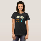 Mathことわざ複素数Pieは理実在理を得る Tシャツ (正面フル)