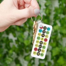 MathはカラフルPi Keychainと同じおもしろいモダン値である