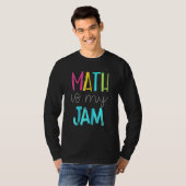 MathはMy Jam Mathの先生先生チームMath Tシャツ (正面フル)