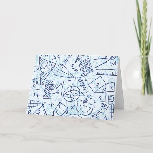 Mathノートカード サンキューカード (正面)