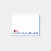 MATHポパーソナライズされたストイットのメモ ポストイット (正面)