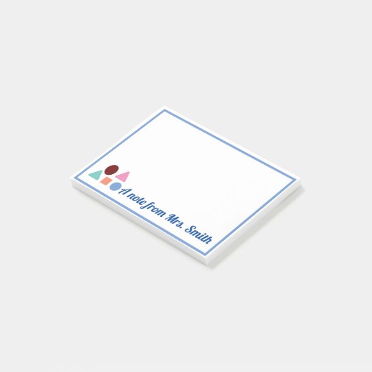 MATHポパーソナライズされたストイットのメモ ポストイット (アングル)