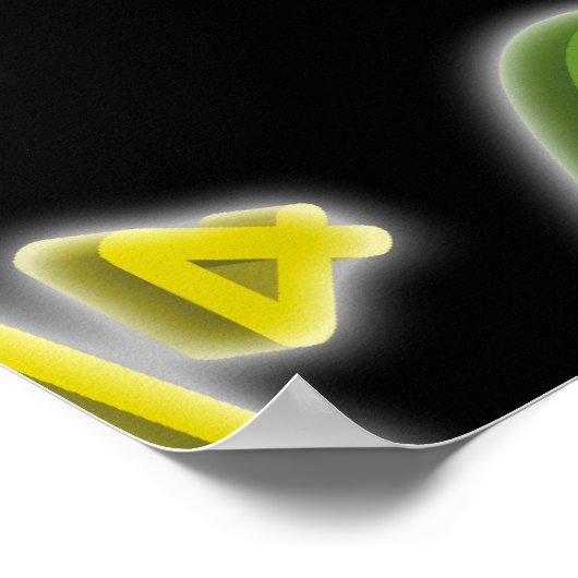 Mathモダン引用文 ポスター (角)