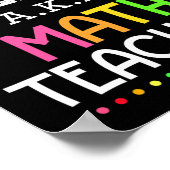 Math先生ドリームチームAka Math先生のバックアップ ポスター (角)