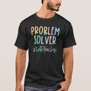Math先生問題ソルバMath先生をSに戻す Tシャツ