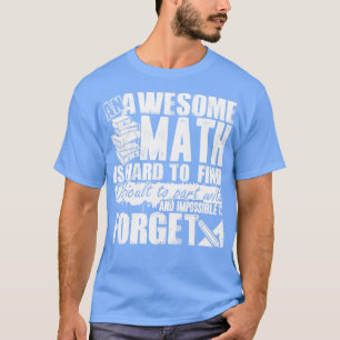 Math先生素晴らしMath先生は検索する懸命 Tシャツ