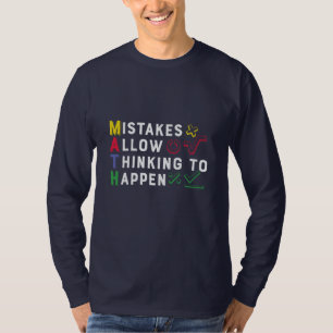 Math先生Math Allowedの実行 Tシャツ