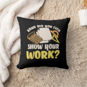 Math先生Math Show Your Work クッション (ブランケット)