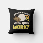Math先生Math Show Your Work クッション (正面)