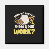 Math先生Math Show Your Work マグネット (正面)