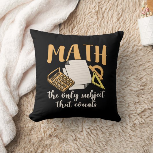 Math先生Math The Only Subject クッション (ブランケット)
