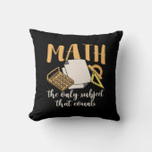 Math先生Math The Only Subject クッション (正面)