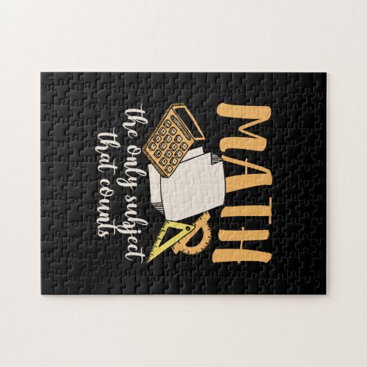 Math先生Math The Only Subject ジグソーパズル (横)