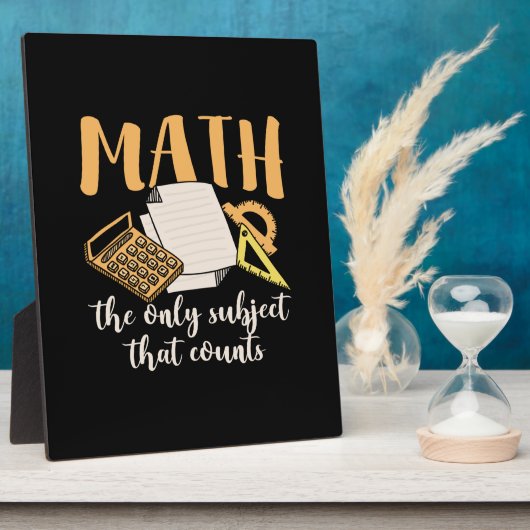 Math先生Math The Only Subject フォトプラーク (側面)