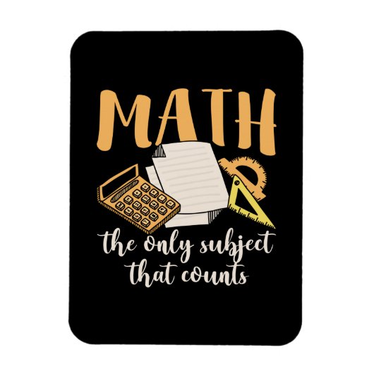Math先生Math The Only Subject マグネット (縦)