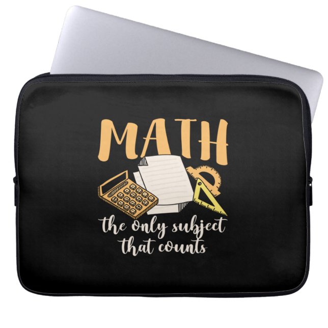 Math先生Math The Only Subject ラップトップスリーブ (正面)