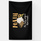 Math先生Math The Only Subject 横断幕 (縦)