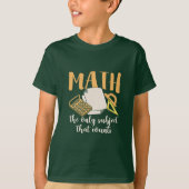 Math先生Math The Only Subject Tシャツ (正面)