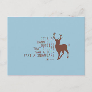 MATH衣服— COLD ™ ポストカード