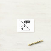 Math おもしろい Triangle T Shirt All Right, All Right. ポストイット (デスク上)