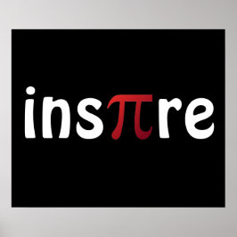 Math やる気を起こさせる Piポインスパイアースター ポスター