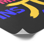 Math インスパイア Me Happy National Pi Day ポスター (角)