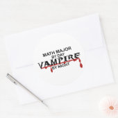 Math 専攻の Vampire by Night ラウンドシール (封筒)