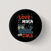 Math and Cats 缶バッジ (正面)