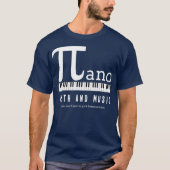 Math and Music Inspired Design Tシャツ (正面)