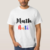 Math Anticsロカラフルゴ Tシャツ (正面)