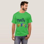 Math Antics Colorful Logo Tシャツ (正面フル)