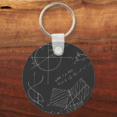 Math Blackboard キーホルダー (正面)