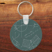 Math Blackboard キーホルダー (正面)