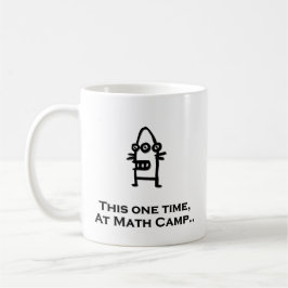 Math Campで今回の3眼ボット コーヒーマグカップ