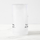 Math Campで今回の3眼ボット フロストグラスビールジョッキ (中央)