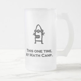 Math Campで今回の3眼ボット フロストグラスビールジョッキ