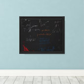 Math Canvas Print キャンバスプリント (インサイチュ (ウッドフロア))