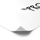 Math Cartoon 6838 ポスター (角)