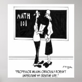 Math Cartoon 6838 ポスター (正面)