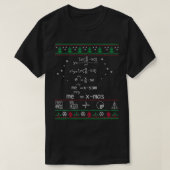 Math Christmas Sweater ShirtMath Womのクリスマス Tシャツ (デザイン正面)