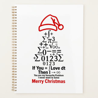 Math Christmas Tree Planner - Love Gift プランナー手帳