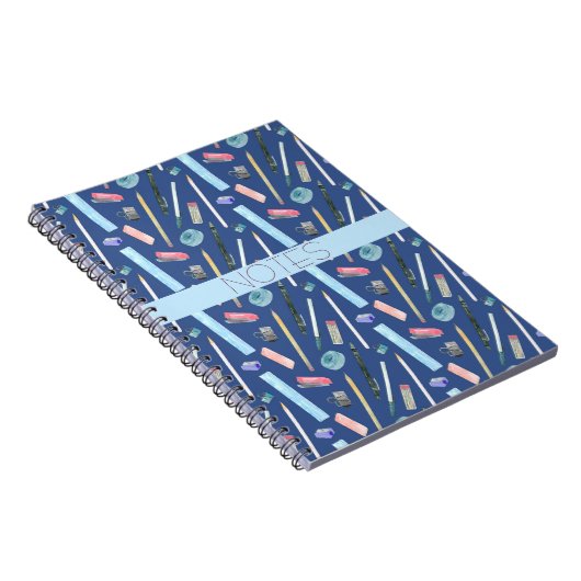 MATH CLASS BLUE AQUA PINK NOTEBOOK ノートブック (右側)
