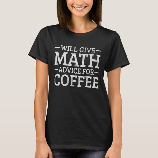 Math Coffee Tシャツ (正面)
