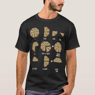 Math Dayコスチュームアイディア子供へ&ピザスライスFrac Tシャツ