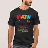 Math Day Calculator Number 学's Math Equipment Ed Tシャツ (正面)